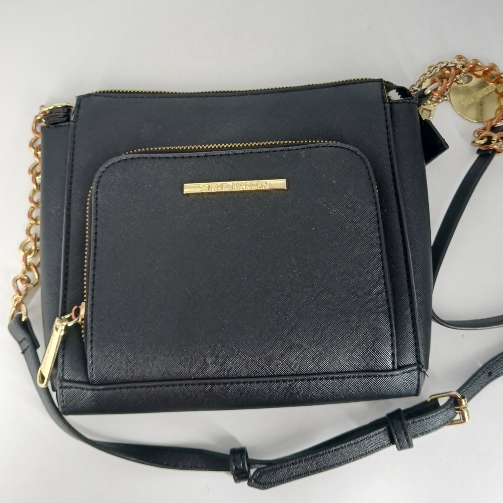 Steve Madden Black Bgrande Cross Body Bag